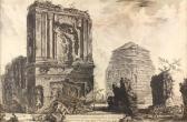 piranesi giovanni battista Veduta Del Sepolcro Di Pisone Liciniano Su L'antica Via Appia piranesi giovanni battista Veduta Del Sepolcro Di Pisone Liciniano Su L'antica Via Appia