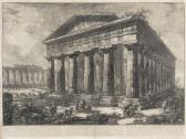 piranesi giovanni battista Vue Du Temple De Neptune, Dieu Tutélaire De L'ancienne Ville De Pesto piranesi giovanni battista Vue Du Temple De Neptune, Dieu Tutélaire De L'ancienne Ville De Pesto