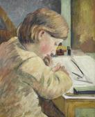 PISSARRO Camille Paul-emile Écrivant S PISSARRO Camille Paul-emile Écrivant S