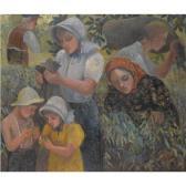 PISSARRO Orovida Summer-picking Peas PISSARRO Orovida Summer-picking Peas