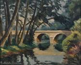 PISSARRO Paul Emile Le Pont Du Vey Calvados PISSARRO Paul Emile Le Pont Du Vey Calvados