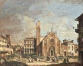 PITTONI Giovanni Battista II A Capriccio View Of Venice, With The Church Of Santa Maria Gloriosadei Frari, And The Fabbriche Vecchie Of Rialto Beyond PITTONI Giovanni Battista II A Capriccio View Of Venice, With The Church Of Santa Maria Gloriosadei Frari, And The Fabbriche Vecchie Of Rialto Beyond