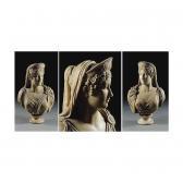 PIZZI Angelo A Pair Of Empire Busts PIZZI Angelo A Pair Of Empire Busts