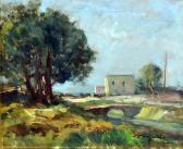 PLACIDO Errico Paesaggio Con Casolare PLACIDO Errico Paesaggio Con Casolare