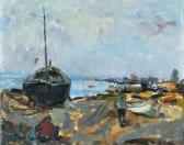 PLACIDO Errico Pescatori Sull'arenile PLACIDO Errico Pescatori Sull'arenile