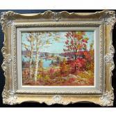 PLANDING Otto Autumn Lake Scene PLANDING Otto Autumn Lake Scene