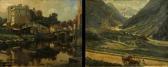 PLASSE Georges Two Townscapes And A Landscape PLASSE Georges Two Townscapes And A Landscape
