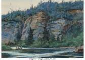 PLEISSNER Ogden Minton The Cliffs At Big Salmon PLEISSNER Ogden Minton The Cliffs At Big Salmon