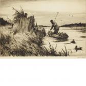 PLEISSNER Ogden Minton The River Blind PLEISSNER Ogden Minton The River Blind