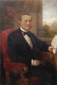 PLOCKHORST Bernhard Portrait Des Leipziger Verlegers Christian Bernhard Tauchnitz PLOCKHORST Bernhard Portrait Des Leipziger Verlegers Christian Bernhard Tauchnitz