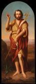 PLOCKHORST Bernhard St. John The Baptist In A Landscape PLOCKHORST Bernhard St. John The Baptist In A Landscape