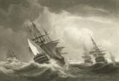 POCOCK Nicholas Under Courses: The Fleet At Sea And Reefed Down In A Heavy Gale POCOCK Nicholas Under Courses: The Fleet At Sea And Reefed Down In A Heavy Gale