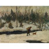 POIRIER Narcisse Etude De Neige POIRIER Narcisse Etude De Neige