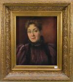 POLLET Jean Portrait De Dame POLLET Jean Portrait De Dame