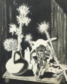POLLITZER Sigmund Still Life - Thistles And Skull POLLITZER Sigmund Still Life - Thistles And Skull