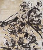 POLLOCK Jackson Black And White Painting Iii POLLOCK Jackson Black And White Painting Iii