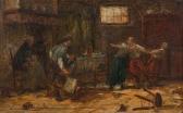 PORTIELJE Edward Antoon Les Deux Frères PORTIELJE Edward Antoon Les Deux Frères