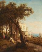 POST Eduard Caspar The Bay Of Naples POST Eduard Caspar The Bay Of Naples