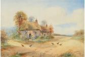 POTTER Ernest T. Cottage By A Country Track, Warwickshire
POTTER Ernest T. Cottage By A Country Track, Warwickshire