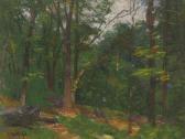 POTTHAST Edward Henry Trees At The Edge Of A Clearing POTTHAST Edward Henry Trees At The Edge Of A Clearing