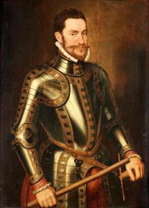 Pieter Pourbus - Renaissance Gentleman In Armor