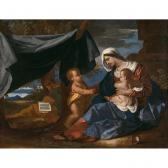 POUSSIN Nicolas La Sainte Famille Avec Saint Jean-baptiste POUSSIN Nicolas La Sainte Famille Avec Saint Jean-baptiste