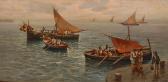 PRATELLA Attilio Neapolitanische Fischerboote PRATELLA Attilio Neapolitanische Fischerboote