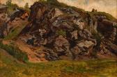 PRELLER Friedrich I Felslandschaft PRELLER Friedrich I Felslandschaft