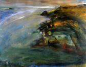 PRENDERGAST peter Waves Washing Against The Shore Line PRENDERGAST peter Waves Washing Against The Shore Line
