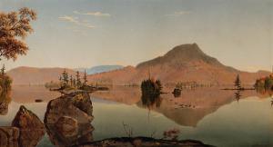 Levi Wells Prentice - Blue Mountain Lake, Adirondacks