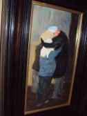 PRESCOTT Susan Patricia Three Figures Embracing PRESCOTT Susan Patricia Three Figures Embracing