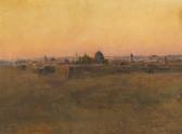 PRIESTMAN Bertram Walter Jerusalem From The Mount Of Olives PRIESTMAN Bertram Walter Jerusalem From The Mount Of Olives
