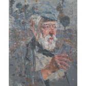 PRINGLE John Quinton Man With Tobacco Pouch PRINGLE John Quinton Man With Tobacco Pouch