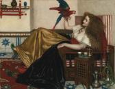 PRINSEP Valentine Cameron The Lady Of The Tooti-nameh Or The Legend Of The Parrot PRINSEP Valentine Cameron The Lady Of The Tooti-nameh Or The Legend Of The Parrot