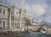 PROUT Samuel The Molo And The Doge's Palace, Venice PROUT Samuel The Molo And The Doge's Palace, Venice