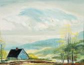 PURCELL JOSEPH DOUGLAS Spring Ploughing On The La Have River, N.s PURCELL JOSEPH DOUGLAS Spring Ploughing On The La Have River, N.s