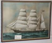 PURVIS J. Marint Motiv, Libra Från Hälsningborg PURVIS J. Marint Motiv, Libra Från Hälsningborg