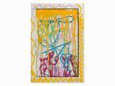 QANDEEL ABDULLAH Mirror With Painting On It QANDEEL ABDULLAH Mirror With Painting On It