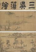 QING DYNASTY, QIANLONG PERIOD Landscapes In The Style Of Wu School QING DYNASTY, QIANLONG PERIOD Landscapes In The Style Of Wu School