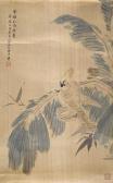 QINGXIA WU Parrot On Banana Leaf QINGXIA WU Parrot On Banana Leaf