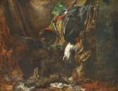 RÉGNAULT Henri Nature Morte Au Fauteuil Avec Draperie RÉGNAULT Henri Nature Morte Au Fauteuil Avec Draperie