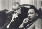 R. OKAMOTO YOSHI Lyndon Johnson And Dr. Martin Luther King R. OKAMOTO YOSHI Lyndon Johnson And Dr. Martin Luther King
