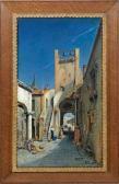 RABES Max Friedrich Am Glockenturm In Taormina (sicilien) RABES Max Friedrich Am Glockenturm In Taormina (sicilien)