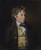 RAEBURN Henry Portrait Of Aboyin A Striped Waistcoat RAEBURN Henry Portrait Of Aboyin A Striped Waistcoat