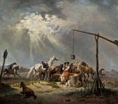 RAFFALT Johann Gualbert Hirte Mit Pferden In Der Puszta RAFFALT Johann Gualbert Hirte Mit Pferden In Der Puszta