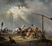 RAFFALT Johann Gualbert Hirte Mit Pferden In Der Puszta RAFFALT Johann Gualbert Hirte Mit Pferden In Der Puszta