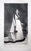 RAJON Paul A. Ritratto A Figura Intera Dell’’attrice Alice Marie Angèle Pasquier RAJON Paul A. Ritratto A Figura Intera Dell’’attrice Alice Marie Angèle Pasquier