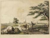 RAMBERG Johann Heinrich Hannover Aufgenommen Von Der Nord=ost Seite RAMBERG Johann Heinrich Hannover Aufgenommen Von Der Nord=ost Seite