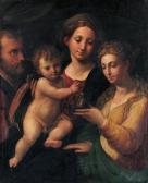RAMENGHI IL BAGNACAVALLO Bartolomeo I The Holy Family With Saint Mary Magdalen RAMENGHI IL BAGNACAVALLO Bartolomeo I The Holy Family With Saint Mary Magdalen