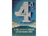 RAMSEY WHERRETT J. 4d Is The Minimum Foreign Letter Postage Rate RAMSEY WHERRETT J. 4d Is The Minimum Foreign Letter Postage Rate
